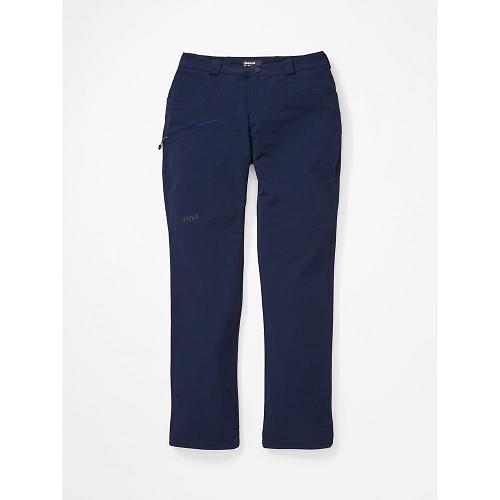 Marmot Scree Pants - Womens Softshell Pants Navy CA6913587 Canada